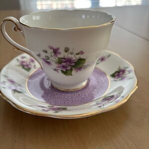 Royal Standard Fine Bone China from England. Teacup/Saucer Set.  Fast Ship